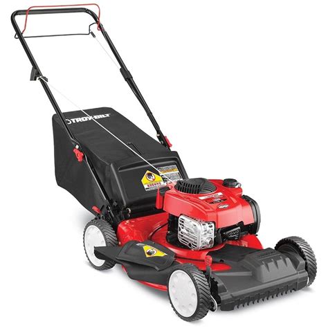 Lowes troy bilt lawn mower - Troy-BiltXP 21 in. 163 cc Briggs and Stratton ReadyStart Engine 3-in-1 Gas RWD Self Propelled Lawn Mower. Shop this Collection. Add to Cart. Compare. $34900. ( 54) Model# TB170 XP Space Saver. 